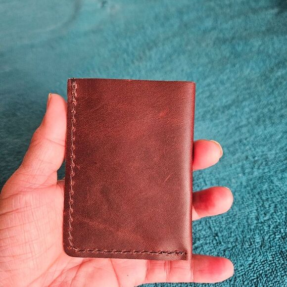 Portland Leather Minimalist Card Holder - Picture 3 of 6
